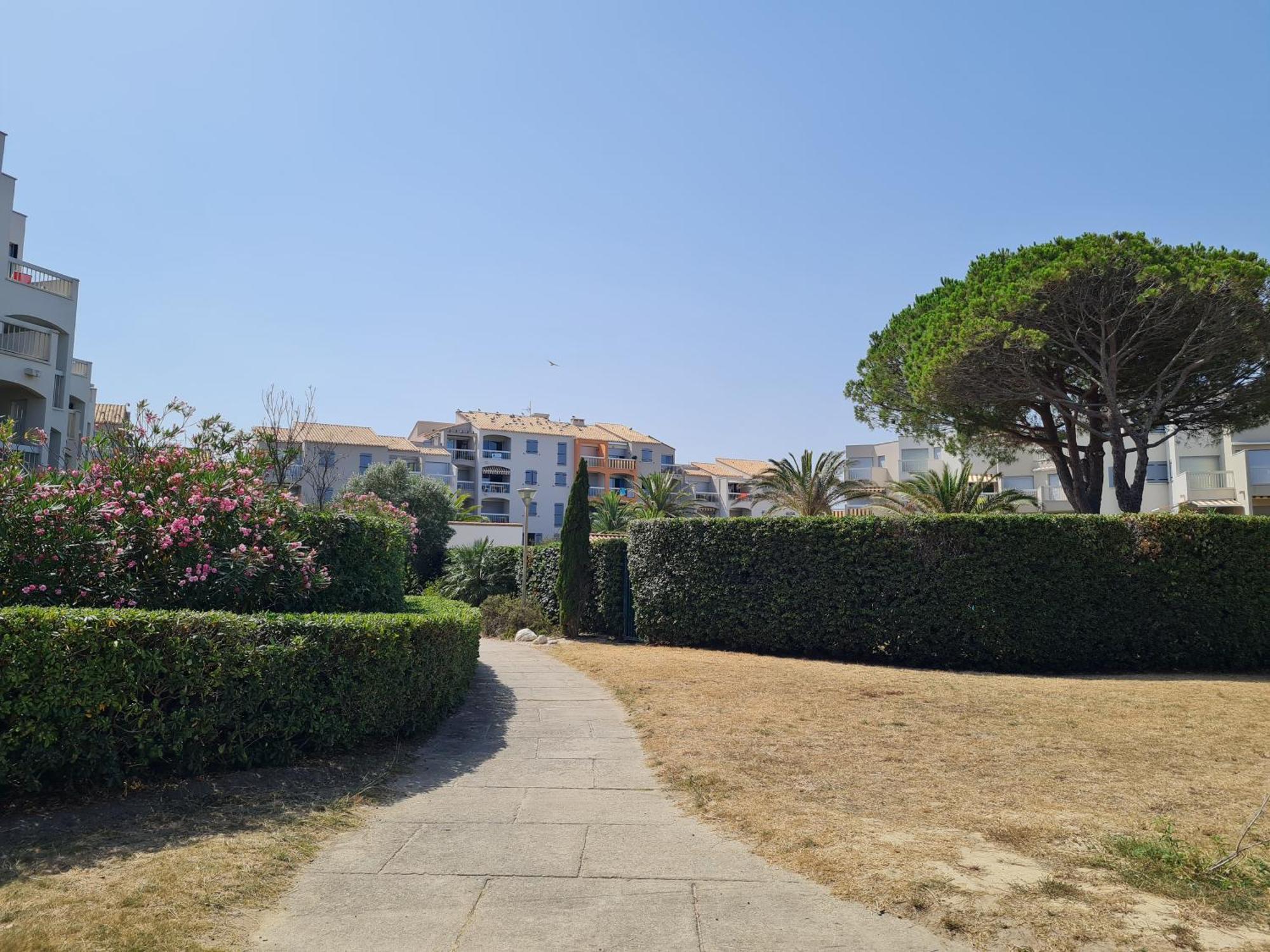 Magnifique Vue Mer Pour Ce T2 Avec Piscine Saint-Cyprien  Exterior foto